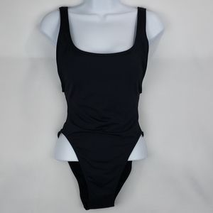 NWT Yamma Black/One Piece High Cut Bathing suit